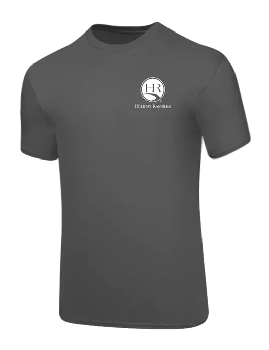 Core Blend Medium Grey T-Shirt w/Holiday Rambler Logo