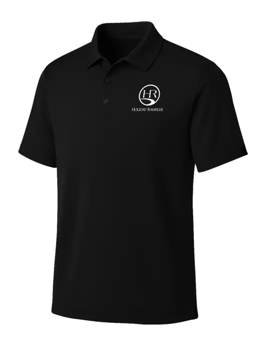 OGIO Blacktop Framework Polo w/Holiday Rambler Logo