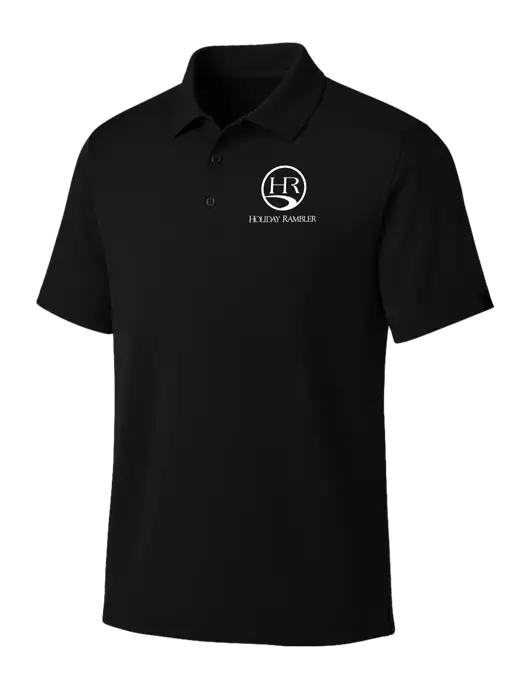 OGIO Blacktop Framework Polo w/Holiday Rambler Logo