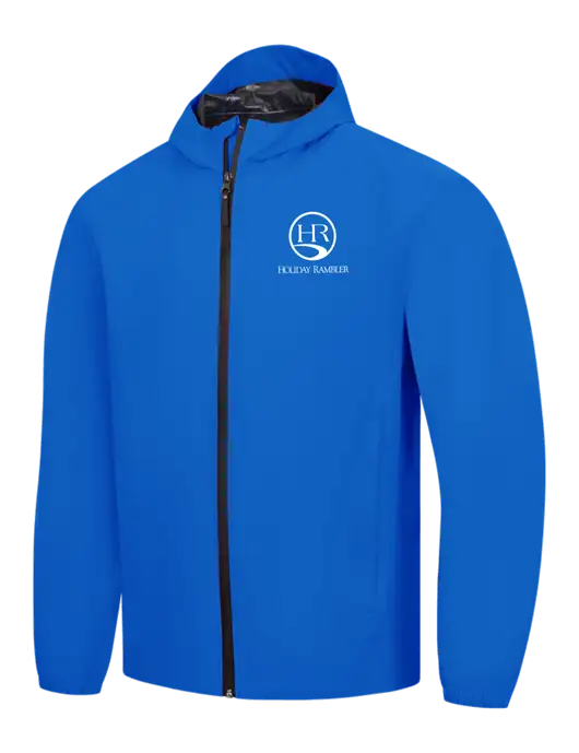 Royal Essential Rain Jacket w/Holiday Rambler Logo