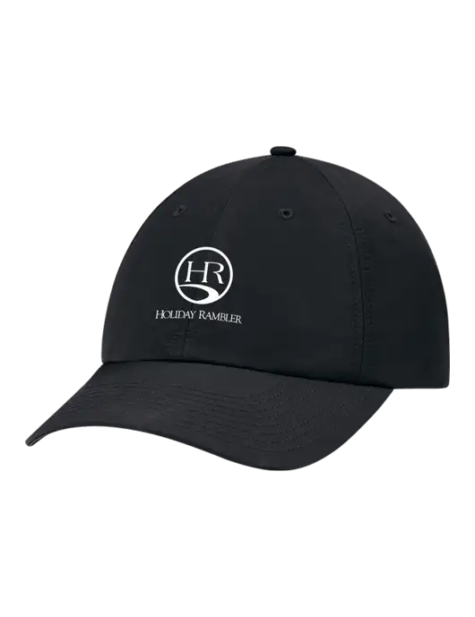 Richardson Relaxed Performance Lite Black Cap w/Holiday Rambler Logo