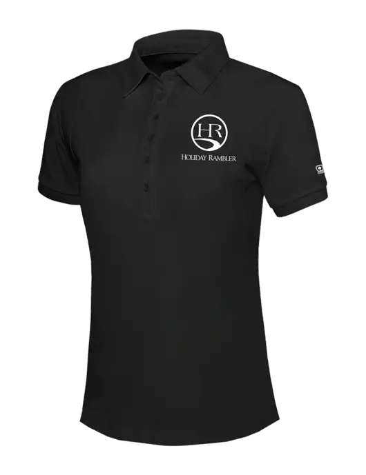 OGIO Womens Blacktop Jewel Polo w/Holiday Rambler Logo