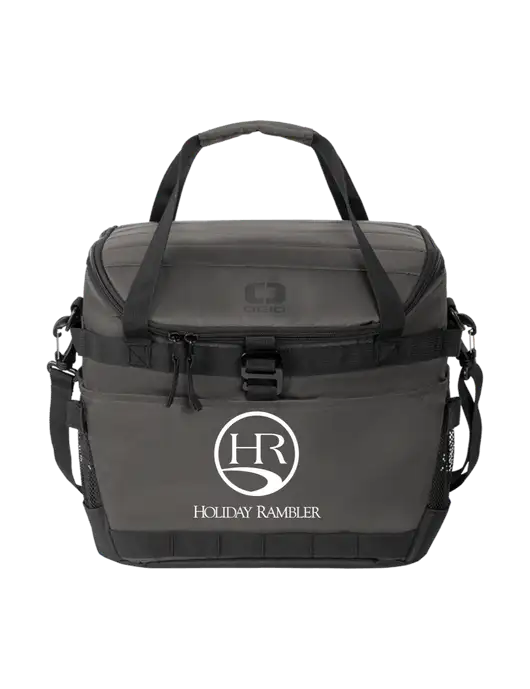 OGIO Dark Grey Sprint 24-Pack Cooler w/Holiday Rambler Logo