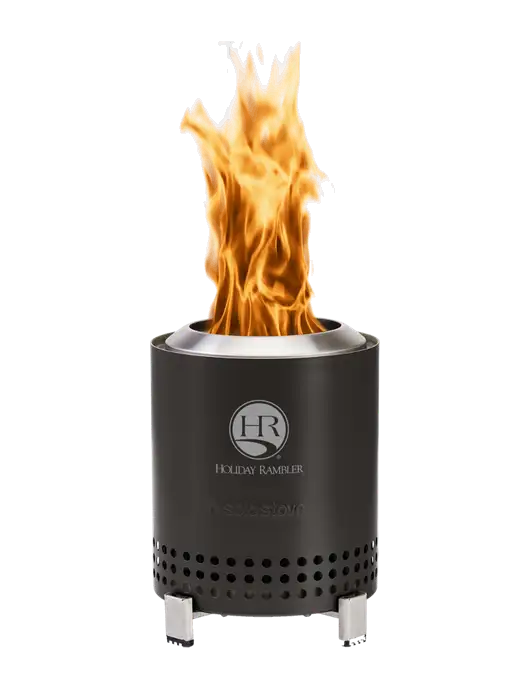Solo Stove Black Mesa  w/Holiday Rambler Logo